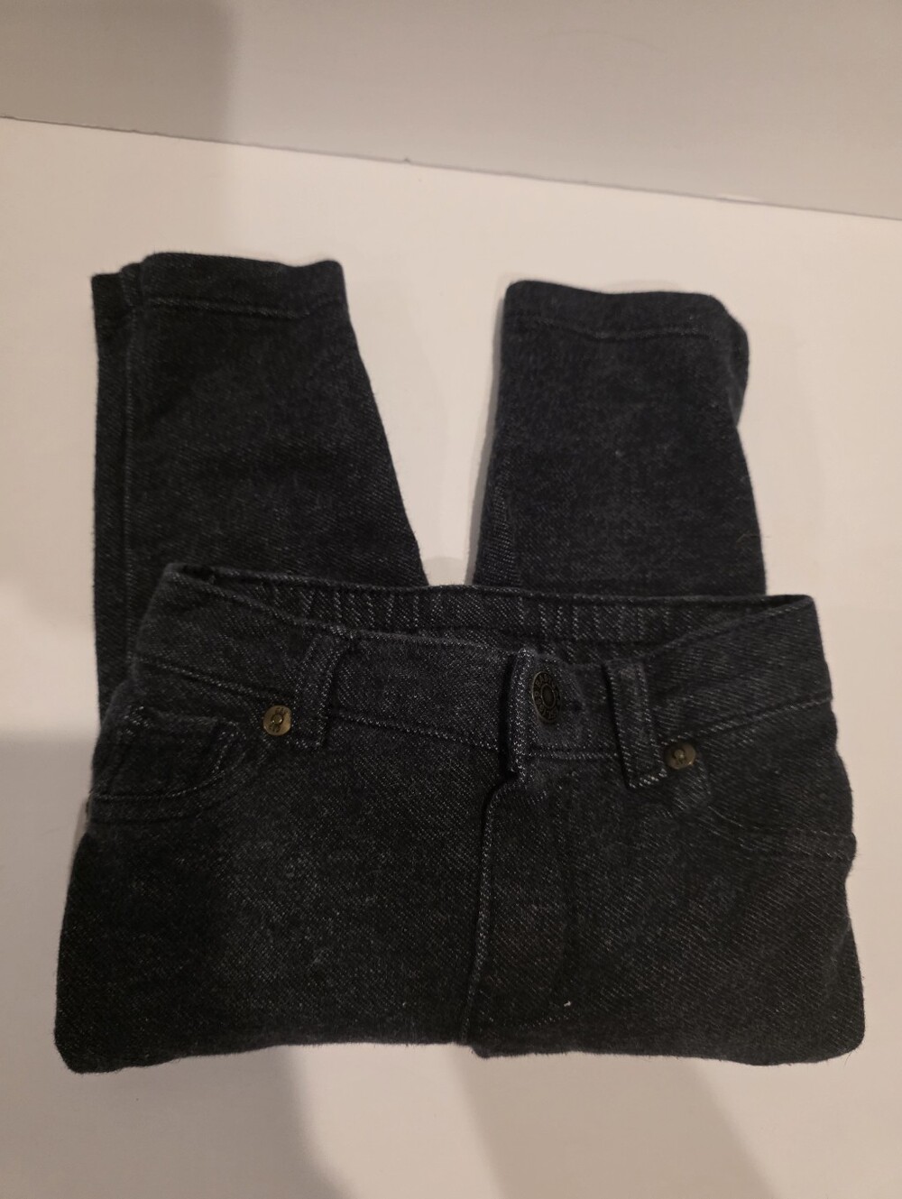 Baby Gap Black Denim Pull-On Jeggings - Classic Stretch Size 18-24 Jeans